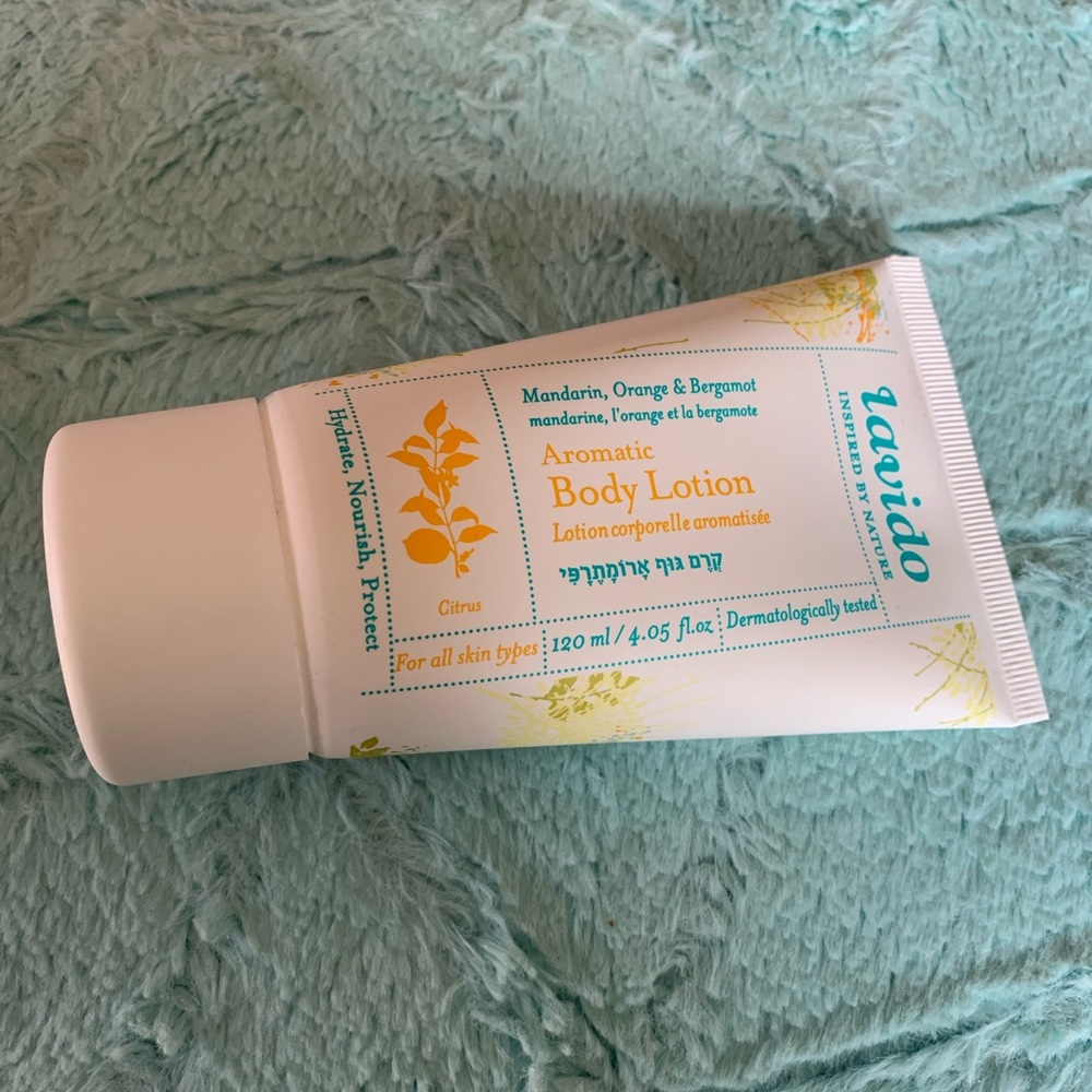Lavido aromatic body lotion